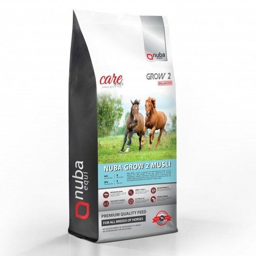 Nuba Equi Musli dla koni dwuletnich Grow2 Musli Balancer 2G 20 kg