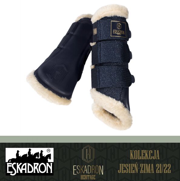Eskadron Ochraniacze kontaktowe GLITTER MESH Heritage AW 2021/22 - - navy