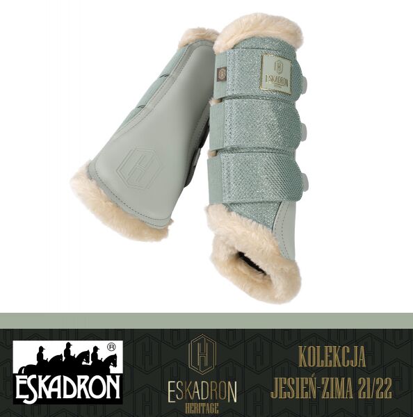 Eskadron Ochraniacze kontaktowe GLITTER MESH Heritage AW 2021/22 - - sea salt
