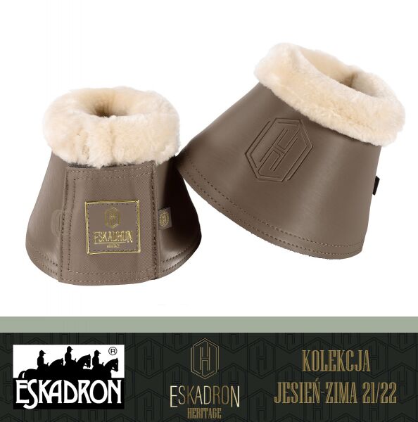 Eskadron Kaloszki SOFTSLATE FAUXFUR Heritage AW 2021/22 - - plaza taupe
