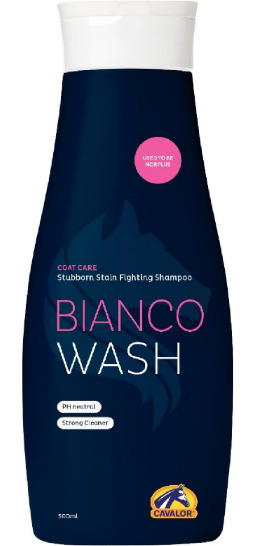 CAVALOR Szampon dla siwych koni BIANCO WASH 500 ml