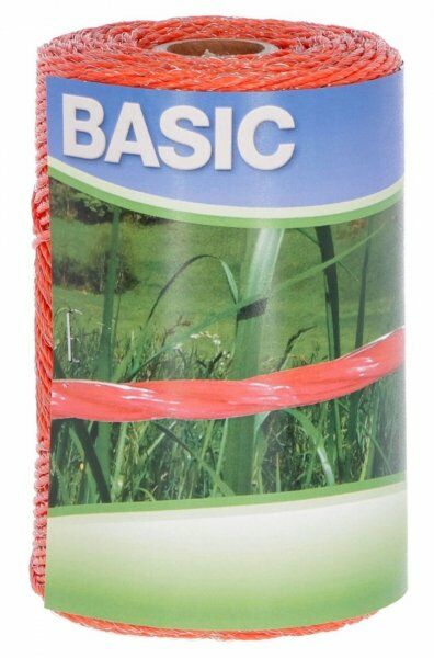 Kerbl Plecionka ogrodzeniowa BASIC 250m - pomarańczowa