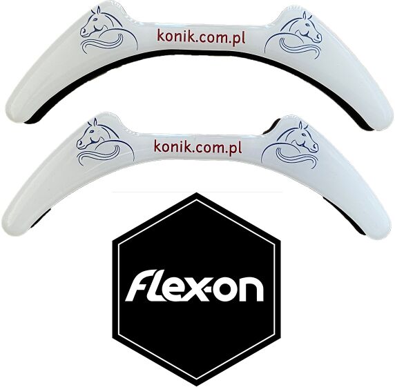Flex-on Wstawki magnetyczne górne do strzemion ADULT konik logo