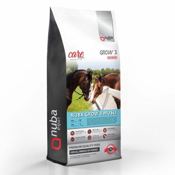 Nuba Equi Musli dla koni trzyletnich Grow3 2G Balancer 20kg