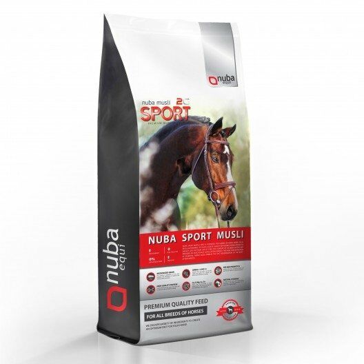 Nuba Equi Musli dla koni sportowych Sport Musli 2G 20 kg -