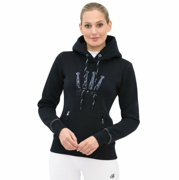 Spooks Bluza damska CROWN SEQUIN - navy