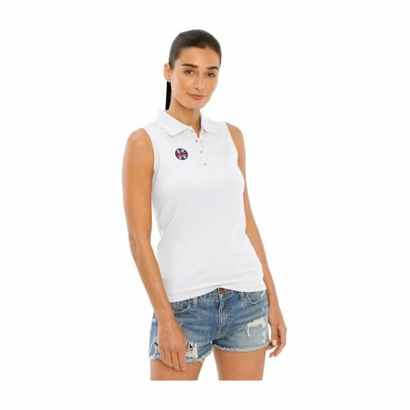 Spooks Koszulka damska LEENE POLO SS22 - white