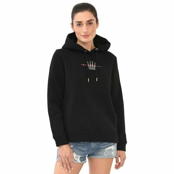 Spooks Bluza damska z kapturem LUHNA SS22 - black