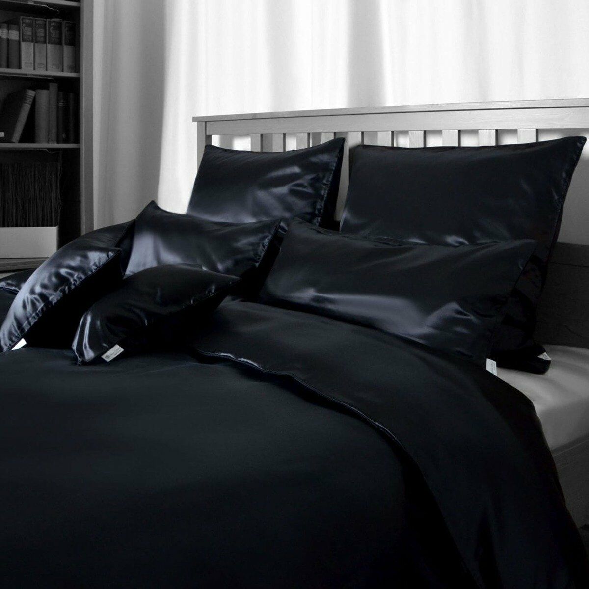 Seidenweber Prześcieradło jedwabne Helios Black Classic