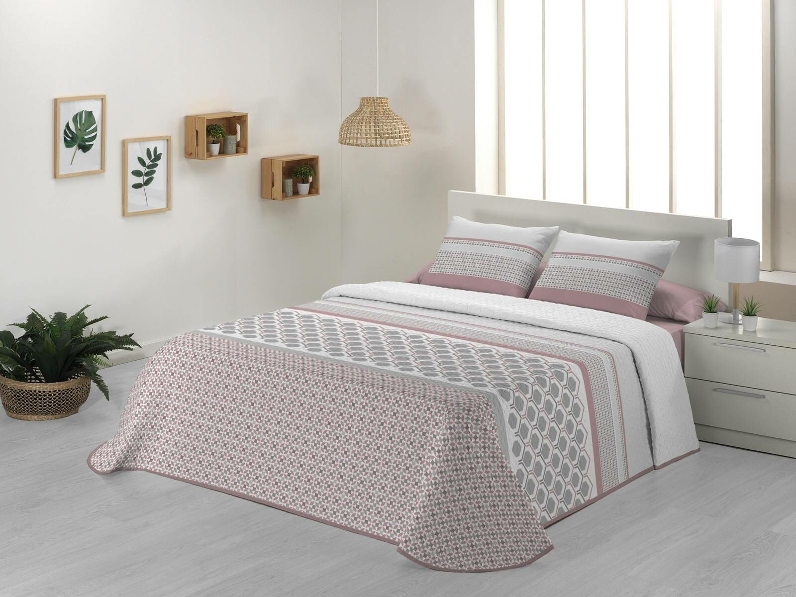 JVR Tejidos Narzuta Haiti Rosa