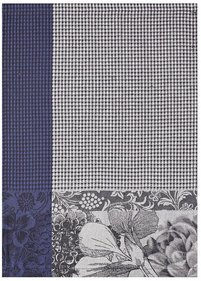 Le Jacquard Fran ais Ręcznik kuchenny Fleurs  Croquer Niebieski
