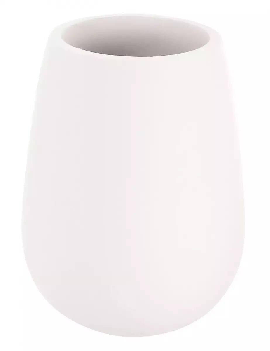 Kleine Wolke Kubek na szczoteczki do zębów Drip White