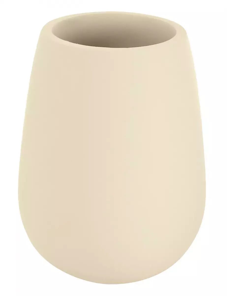 Kleine Wolke Kubek na szczoteczki do zębów Drip Sandbeige