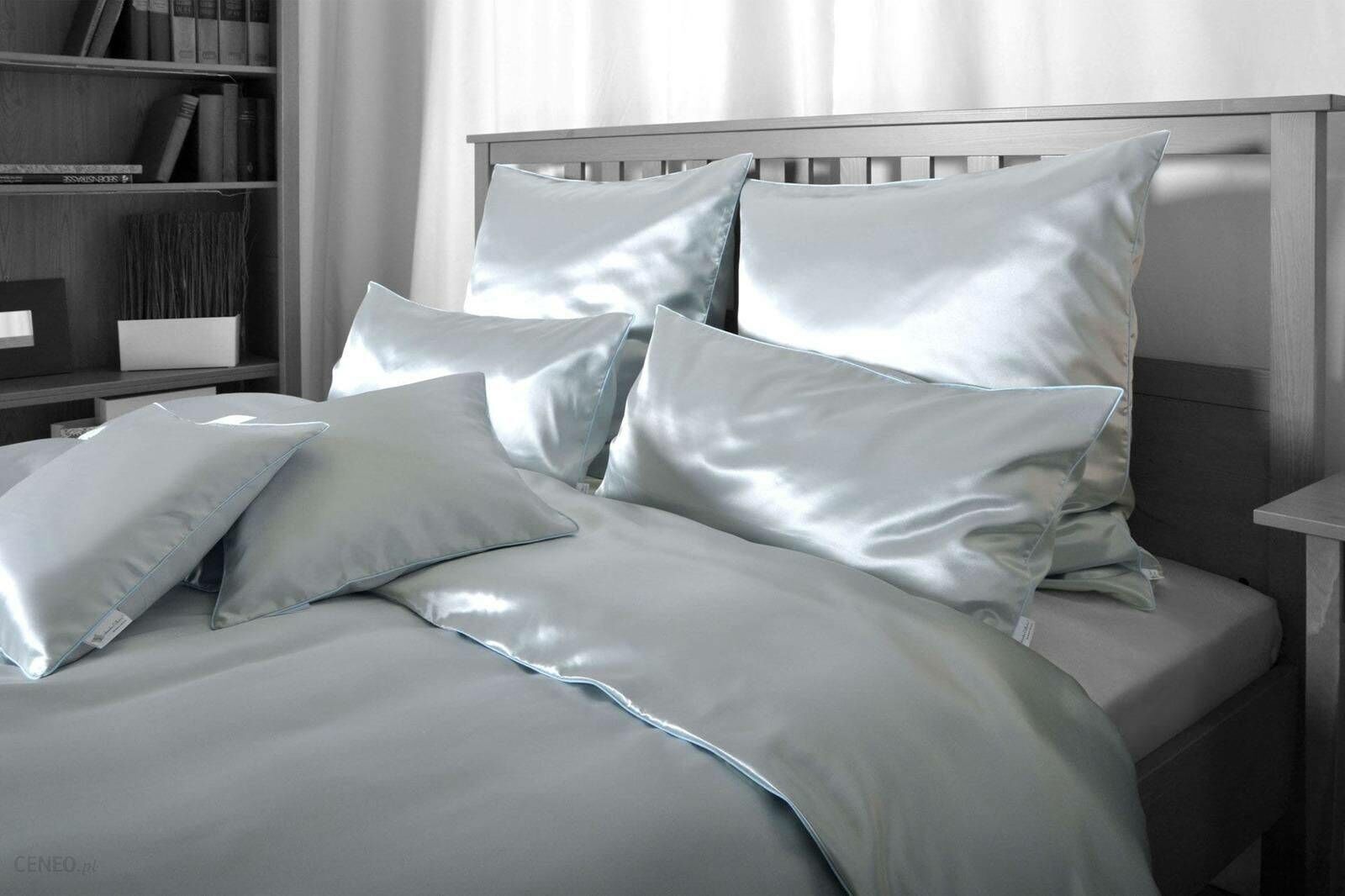 Seidenweber Prześcieradło jedwabne ze ściągaczem Helios Orient Blue Elegance