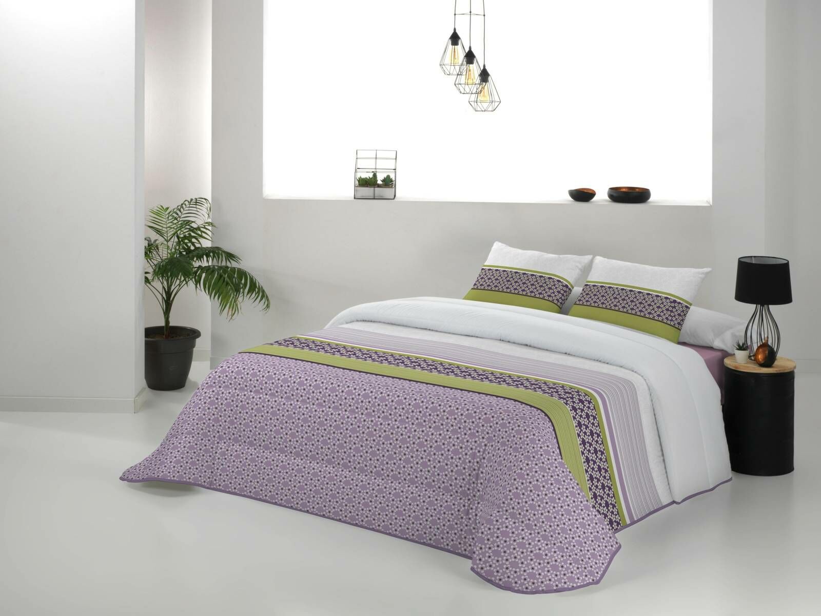 JVR Tejidos Narzuta Milos Malva