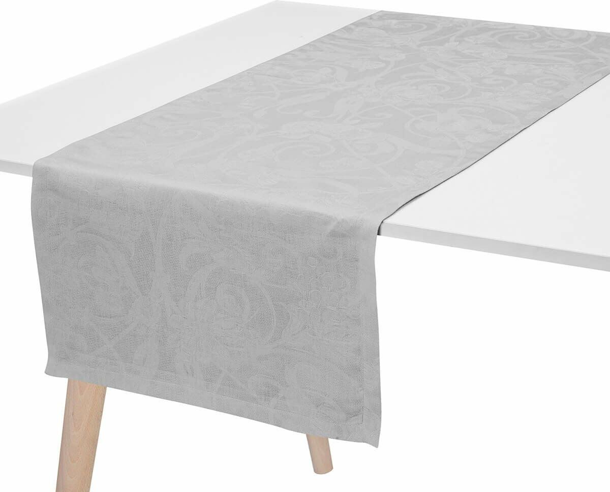 Le Jacquard Fran ais Bieżnik żakardowy Tivoli Szary