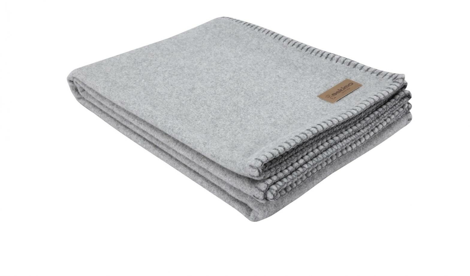 Eskimo Pled wełniany Huttwil Silver