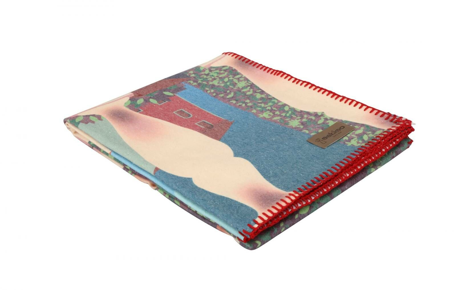 Eskimo Pled bawełniany Italy Multicolor