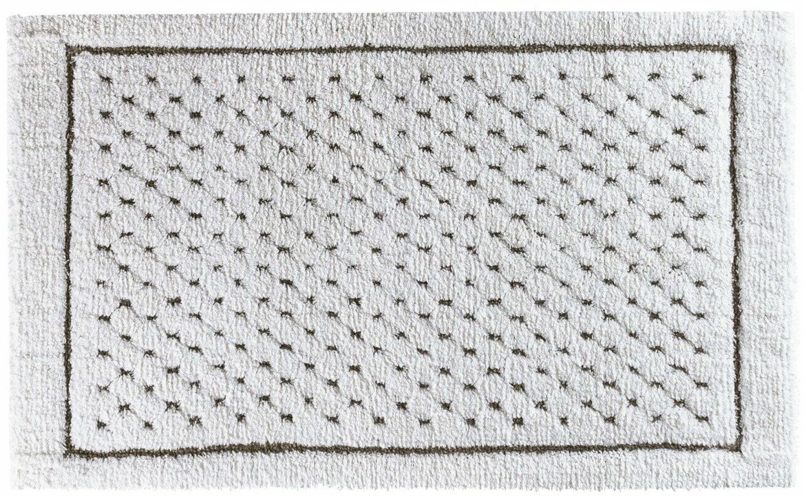 Graccioza Dywanik łazienkowy Linen Waffle White