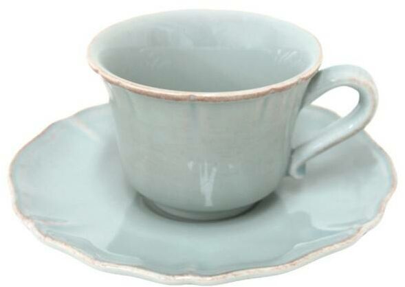 Costa Nova Filiżanka z podstawką Alentejo Turquoise 0,22 l