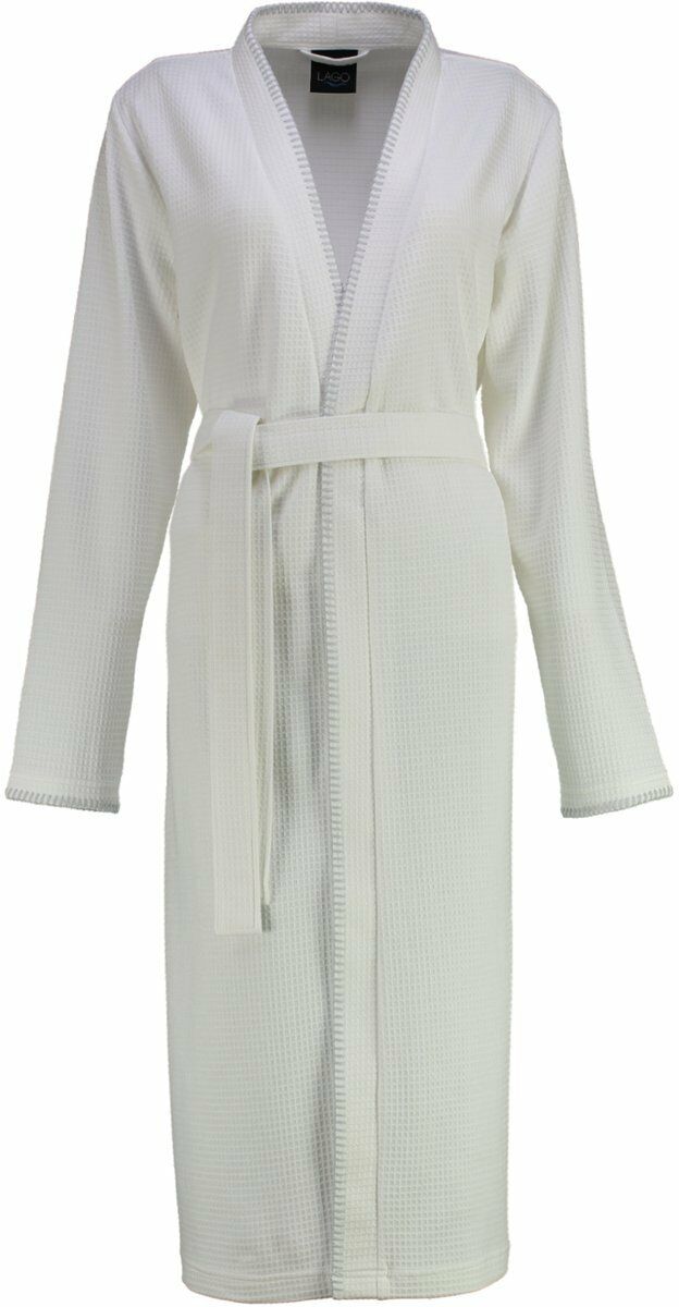 Cawo Szlafrok damski Pique White