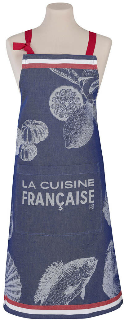 Le Jacquard Fran ais Fartuch kuchenny Gastronomie Niebieski