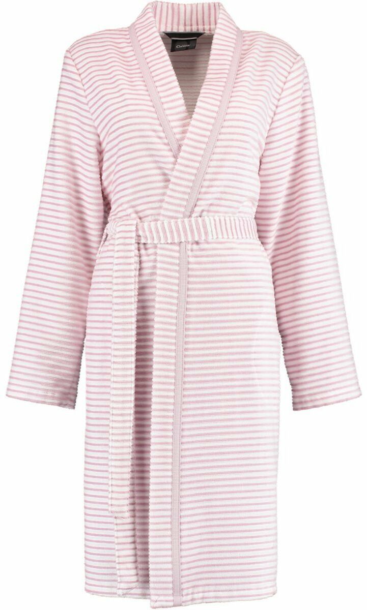 Cawo Szlafrok damski Structure Pink