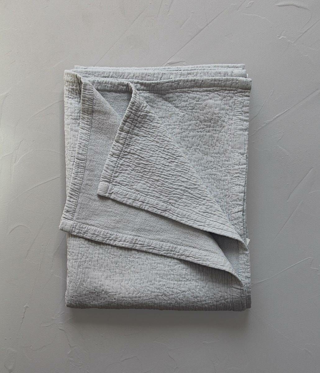 Sylvie Thiriez Narzuta bawełniana Nomade Gris Berlin