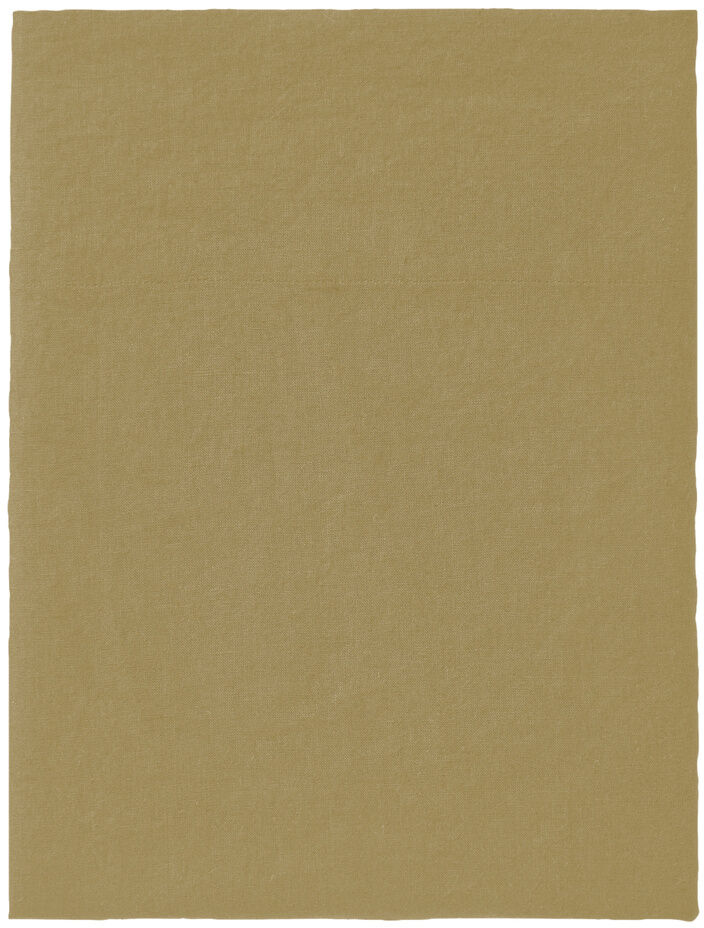 Alexandre Turpault Prześcieradło lniane Nouvelle Vague Yellow Sienna