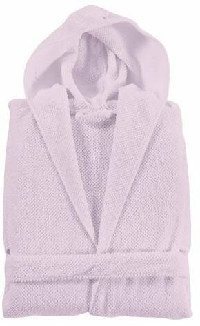 Graccioza Szlafrok Bee Waffle Hooded Pearl