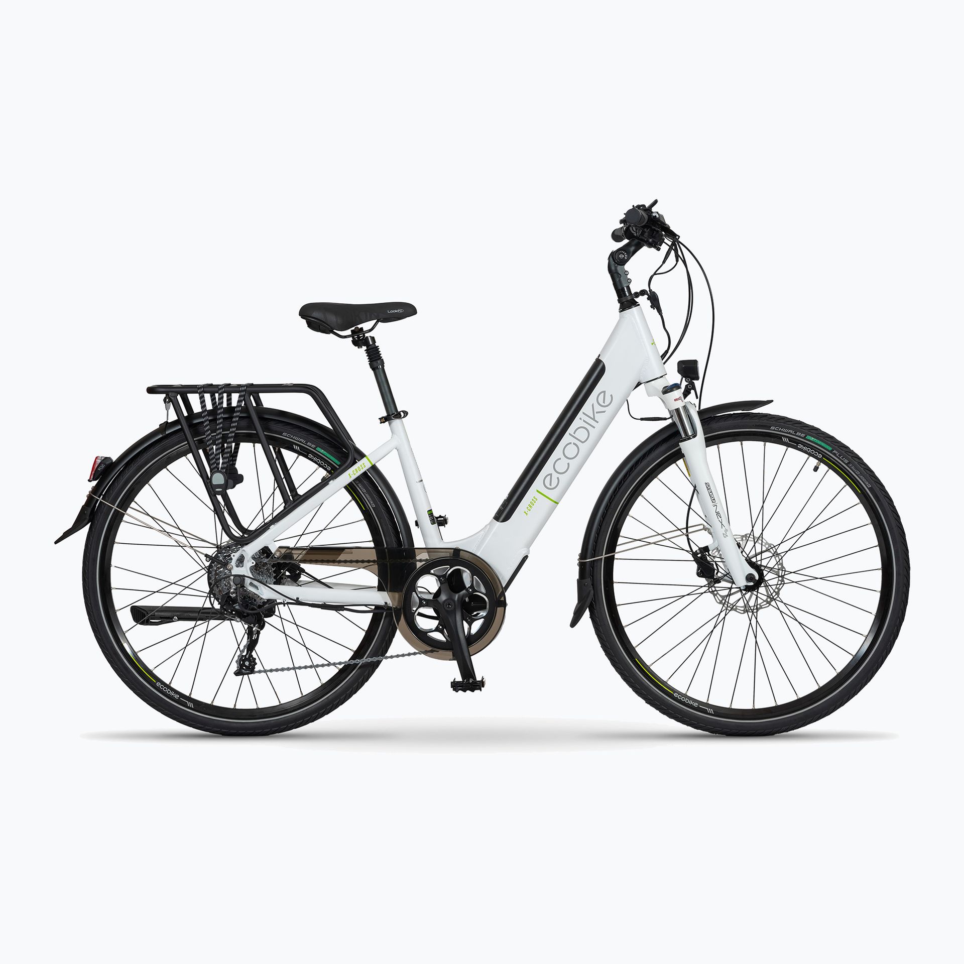 Rower elektryczny Ecobike X-Cross L/17,5Ah LG biały 1010301 2022