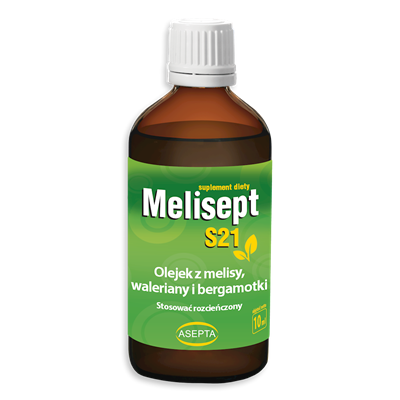 ASEPTA Melisept S21 10ml - Olejek z melisy, waleriany i bergamotki 021ASEMELI1