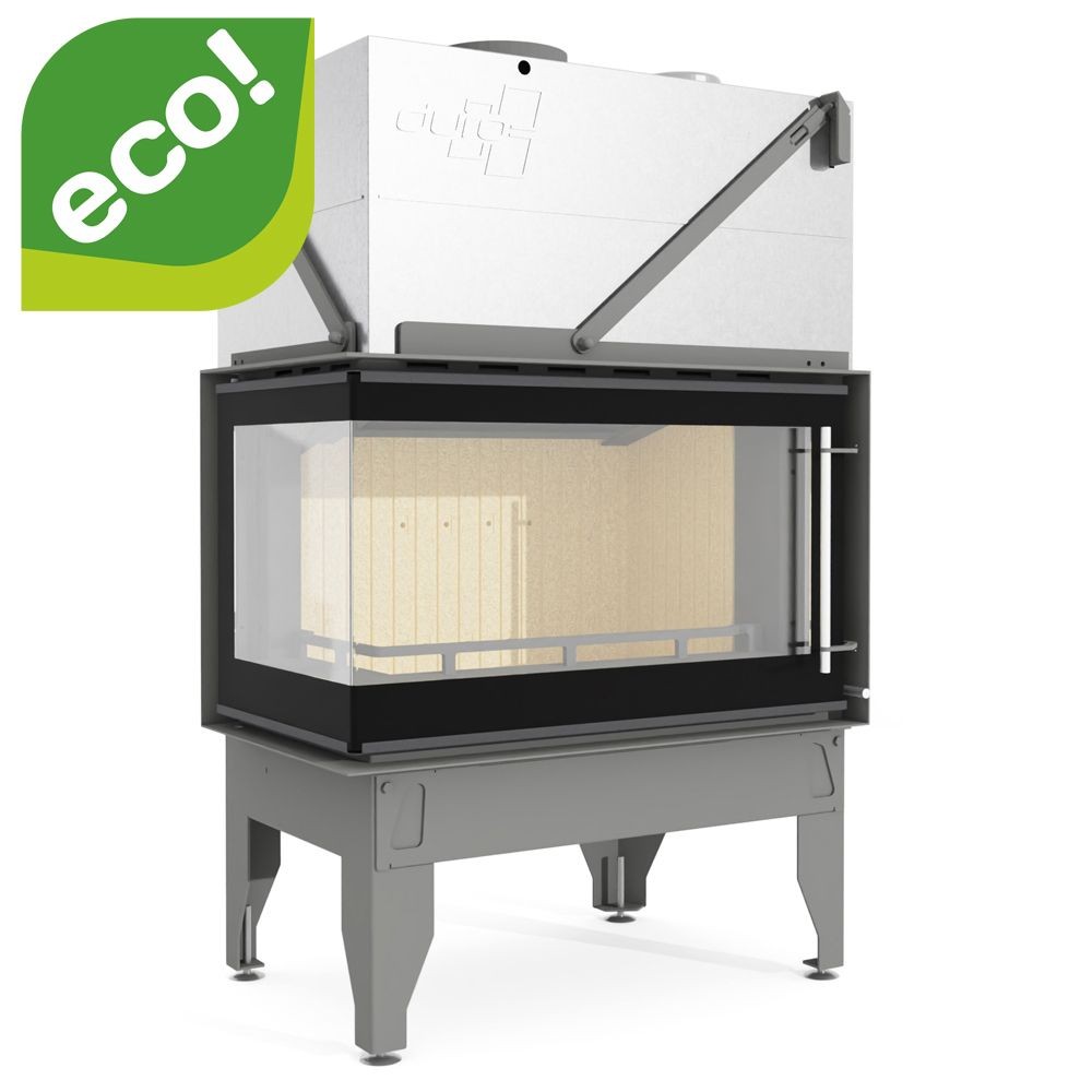 Wkład kominkowy UNIFLAM 860 DURO lewa boczna szyba ref. 837-026