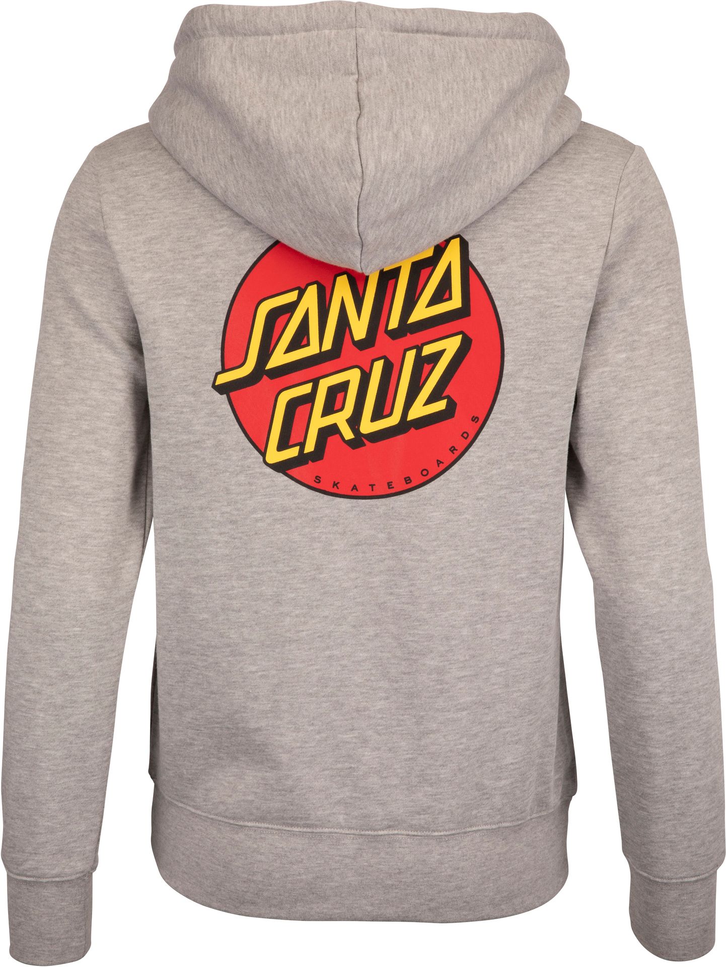 bluza damska SANTA CRUZ CLASSIC DOT CHEST HOOD Heather Grey