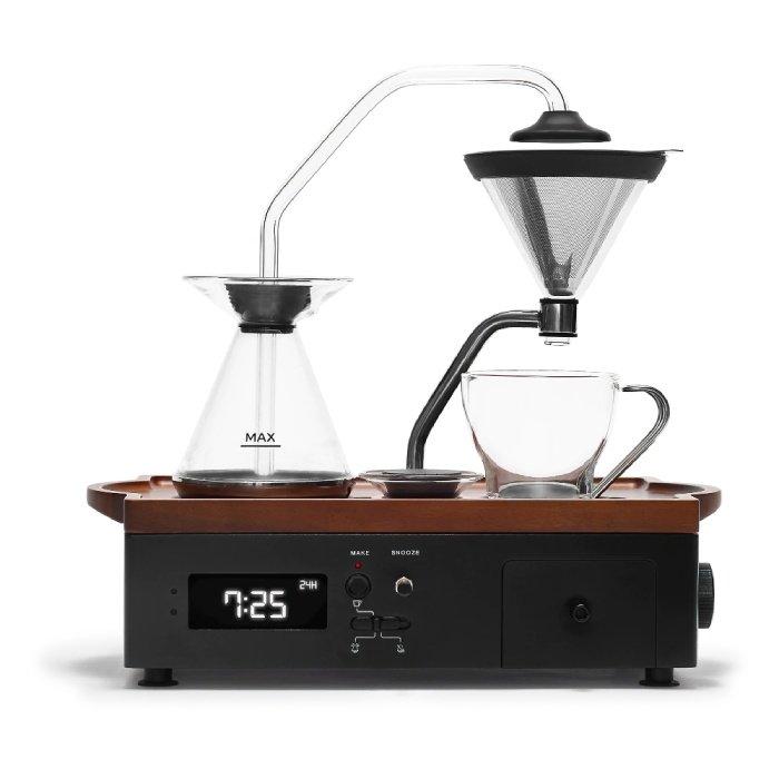 Joy Resolve Barisieur Tea & Coffee Alarm Clock Czarny