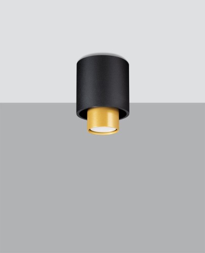Sollux Lighting lighting Plafon NESI czarny SL.0982 [16719628]