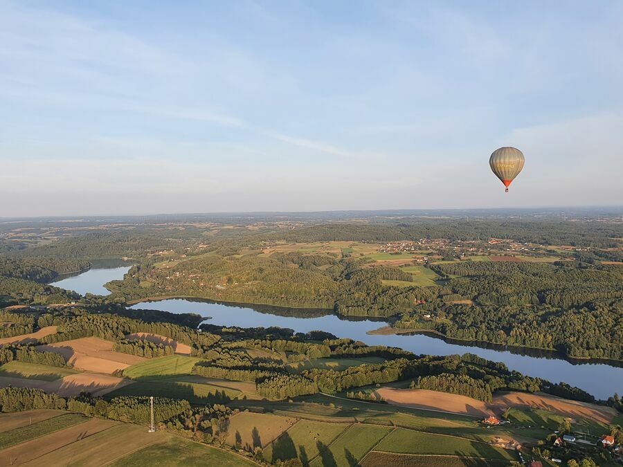 Lot balonem - Warszawa/Łodź/Radom