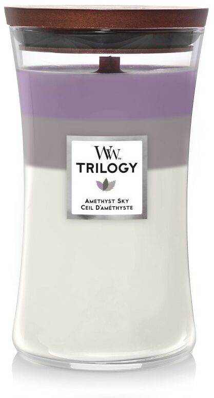Amethyst Sky świeca duża Trillogy WoodWick