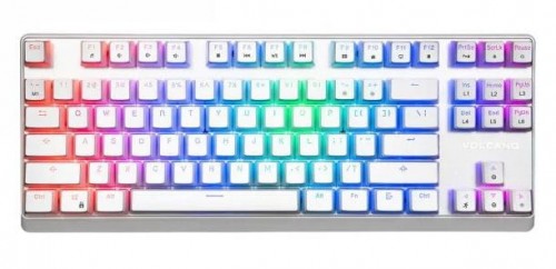 VOLCANO LANPARTY BIAŁA RGB (BRĄZOWY PRZEŁĄCZNIK OUTEMU)