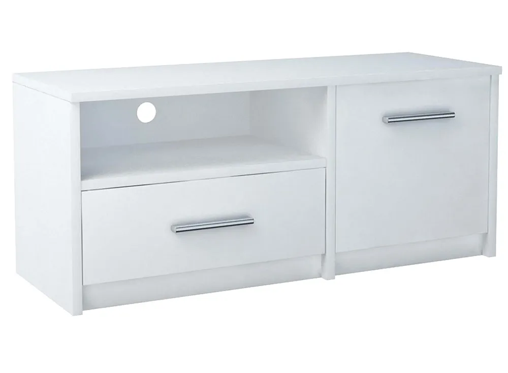 Biała szafka RTV N4-C53