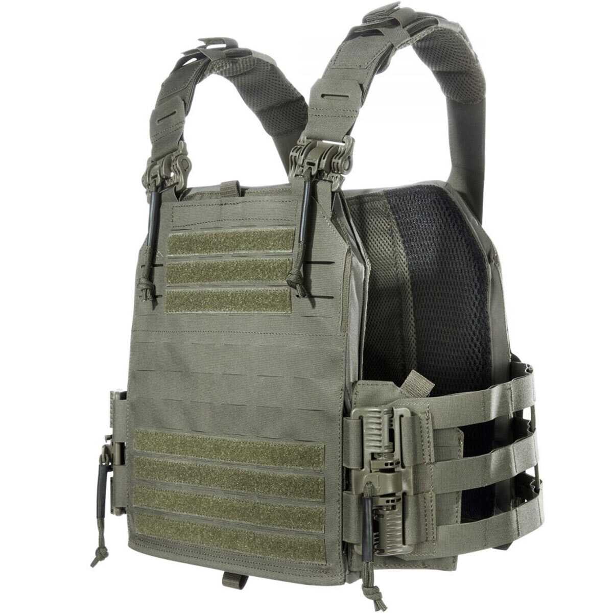 Kamizelka taktyczna Tasmanian Tiger Plate Carrier QR LC IRR - Stone Grey Olive (7074.332)