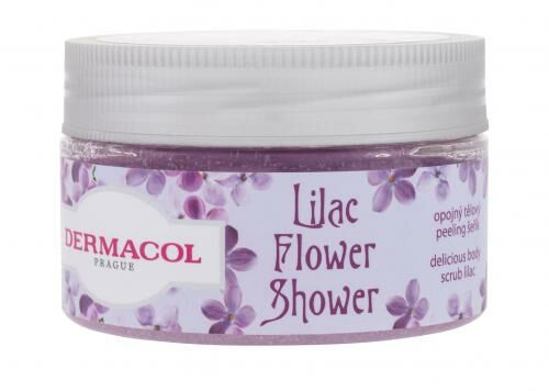 Dermacol Lilac Flower Shower Body Scrub peeling do ciała 200 g dla kobiet