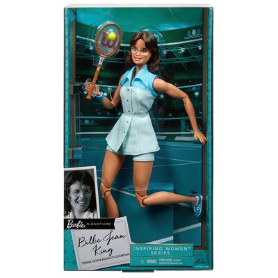 Mattel Lalka Kolekcjonerska Billie Jean King GHT85