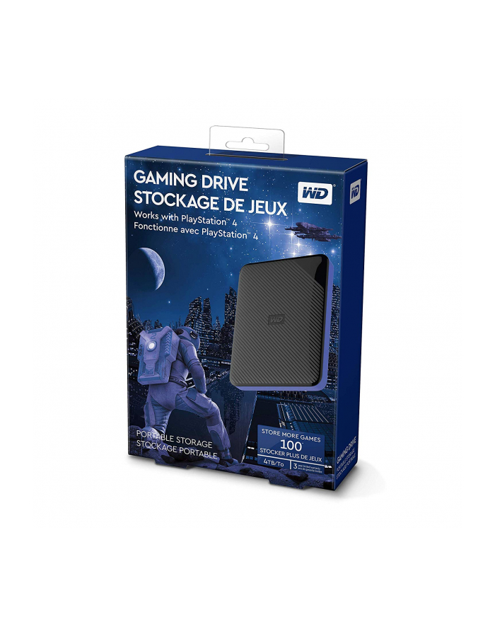 western digital Dysk zewnętrzny WD Gaming Drive for Playstation , 2.5'', 2TB, USB 3.0, czarny