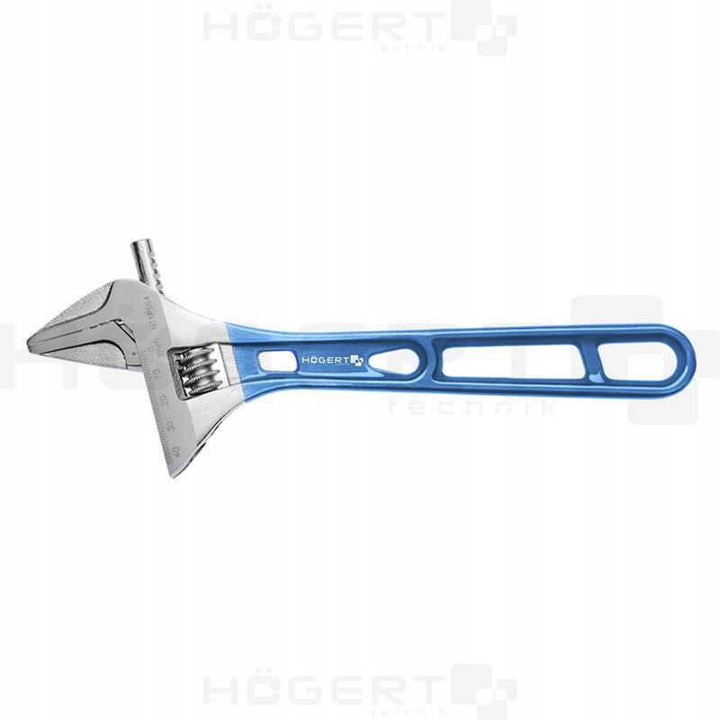 hogert technik Klucz nastawny z długą rękojeścią 256 mm HT1P564 HT1P564