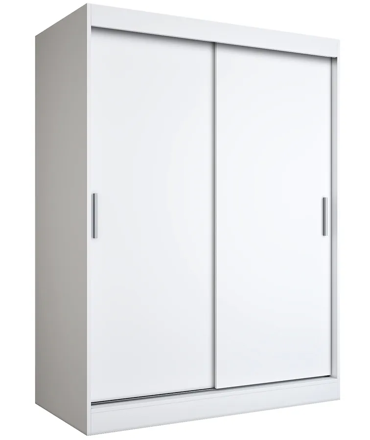 Biała szafa przesuwna 150 cm W4-E47