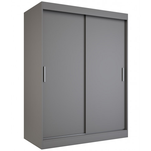Antracytowa szafa przesuwna 150 cm P3-W62