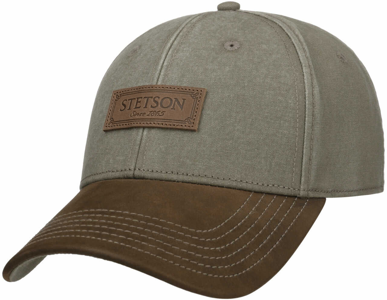 Czapka z Ochroną UV Rustic by Stetson, oliwkowy, One Size