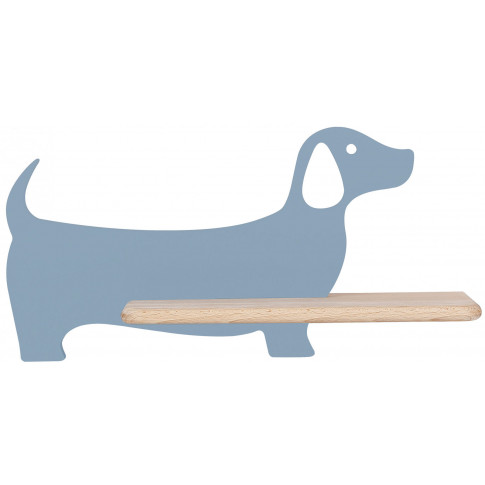 Niebieski w kształcie kinkiet ścienny pieska B0-R64