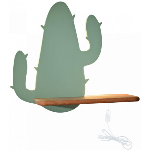 Zielona lampka nocna dla dzieci led z wtyczką B7-G60